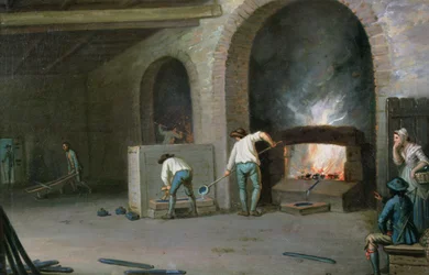 Lead Mining at Leadhills, the Smelting of the Lead